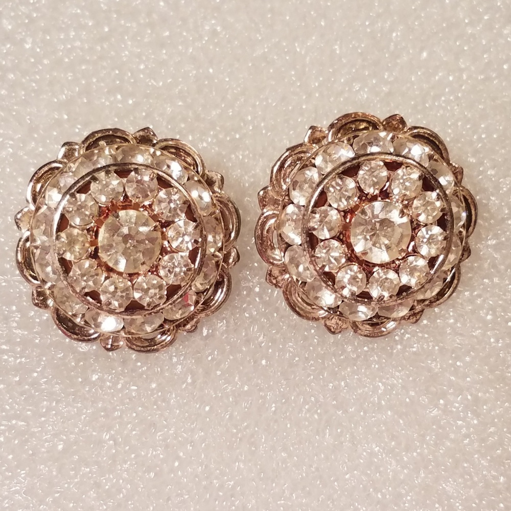 Tidings of Love Silver Swarovski Crystal Earrings